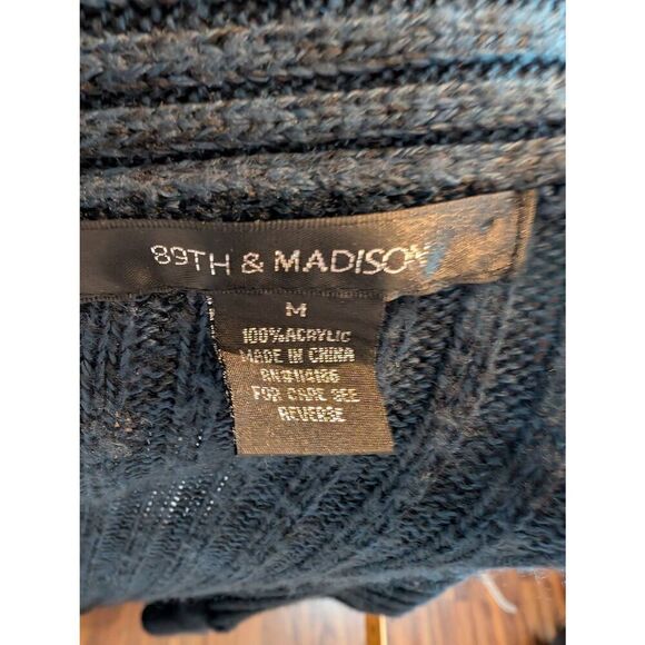 89th & Madison no closure cardigan medium - Picture 4 of 4